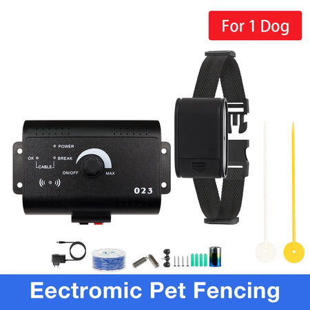 HT-023 Electric Pet Fencing System &ndash; 1/2 Acre Range For 1 Dog / AU Plug