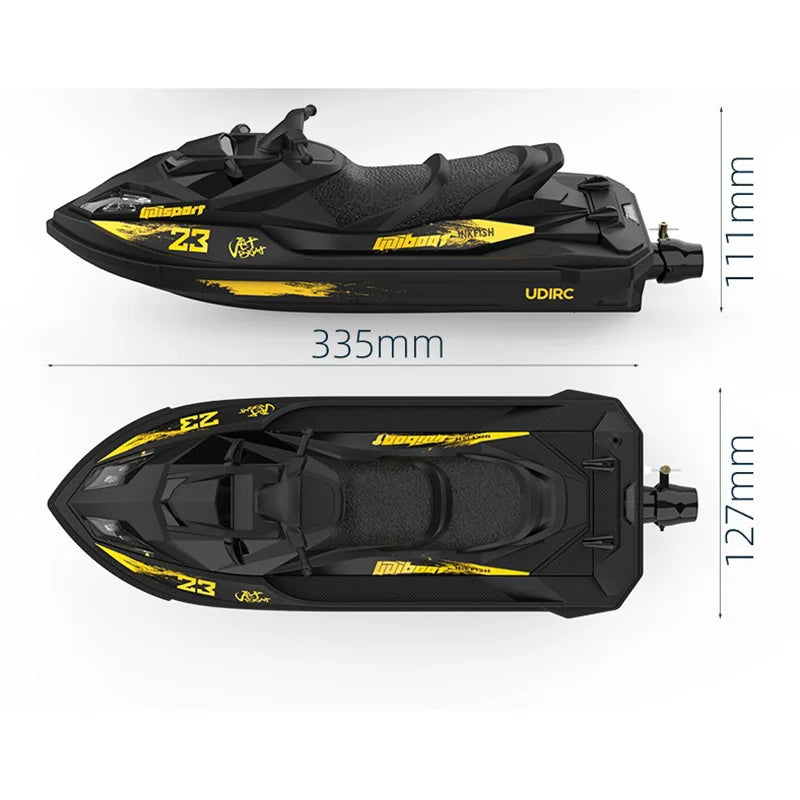 UDI023 RC Speedboat &ndash; Waterproof Self-Righting LED Lights
