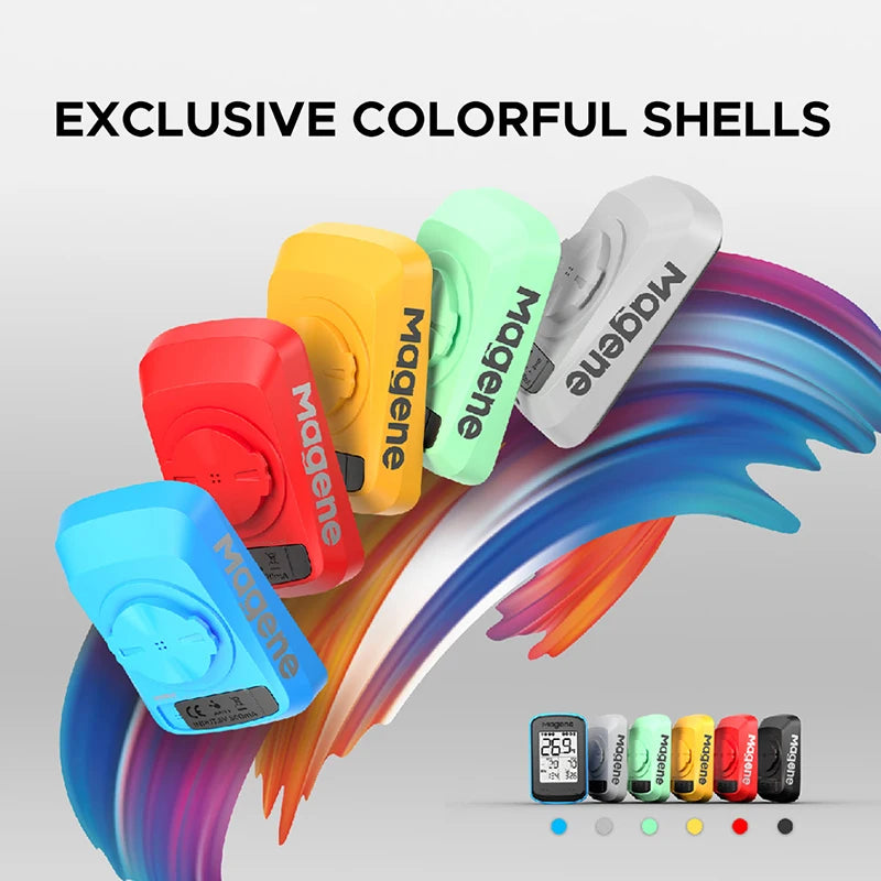 Magene C206 Pro Bike Computer &ndash; Wireless GPS with Cadence Sensor