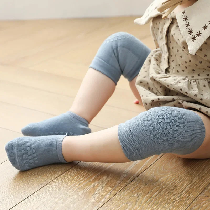 C &ndash; Anti Slip Baby Knee Pads Socks Set For Safe Crawling