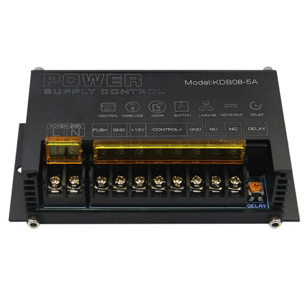 KDB08-5A 12V Access Control Power Supply - Adjustable Delay