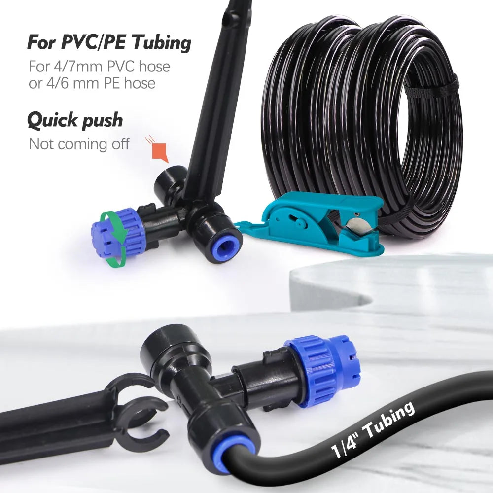 Adjustable 8-Hole Dripper Garden Irrigation Kit | RBCFHI