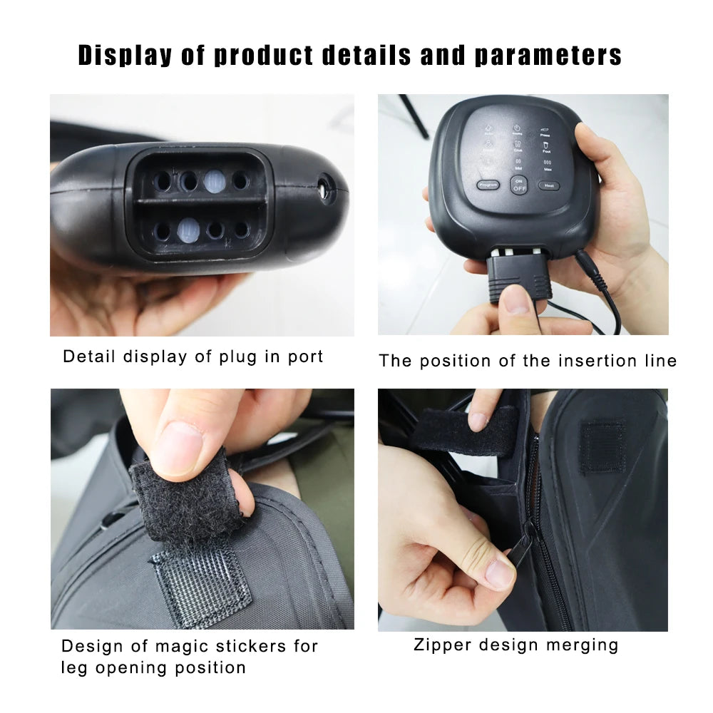 Air Compression Leg Massager Boots - Cycling Compression