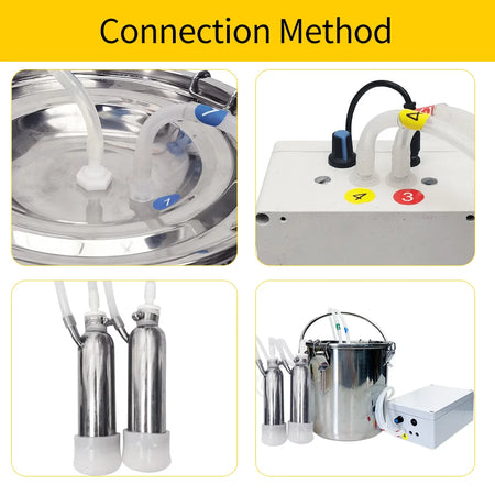 MDD-218 &ndash; 12V Pulsating Milking Pump for Cow and Sheep