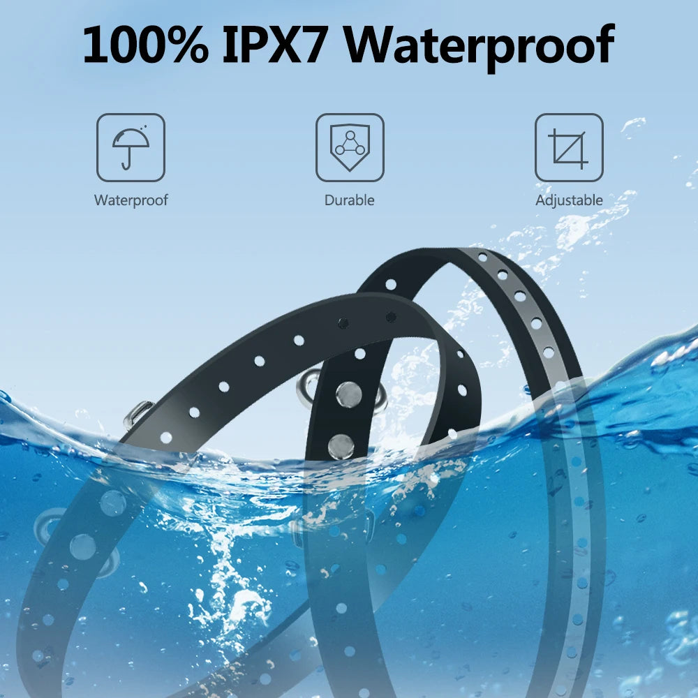 Adjustable Waterproof Shock Collar Receiver for Dog Training