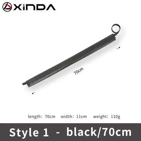 Xinda Climbing Rope Protective Cover - Antiwear Pad Sleeve Single Black 70cm