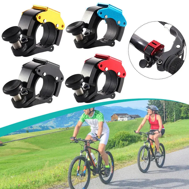 Compact Stainless Steel Bicycle Bell - 5 Vibrant Colours Available