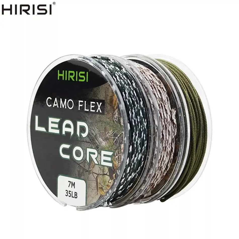 ThirtyFiveLb 7M Leadcore Carp Fishing Braided Line Hair Rigs