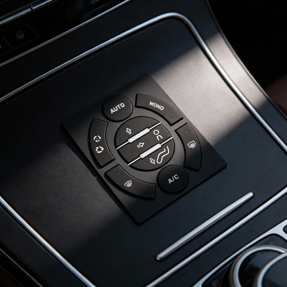 Mygtuko remonto lipdukas Peugeot klimato kontrolės mygtukams 308 3008 5008, plastikas