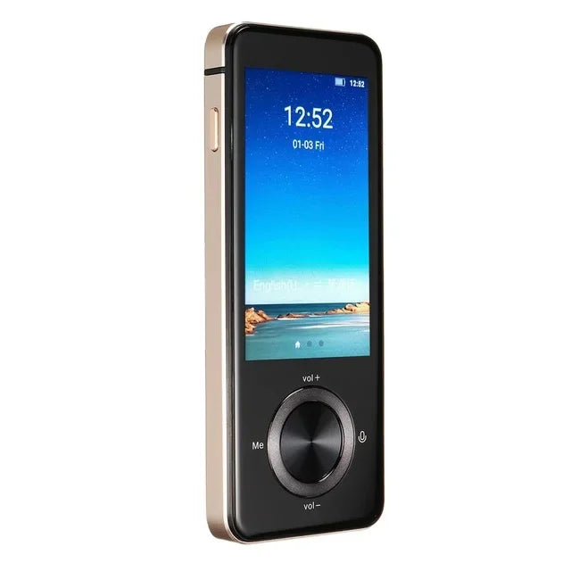 Upgraded M9 &ndash; Real-Time Portable Voice Translator Device Rose Gold