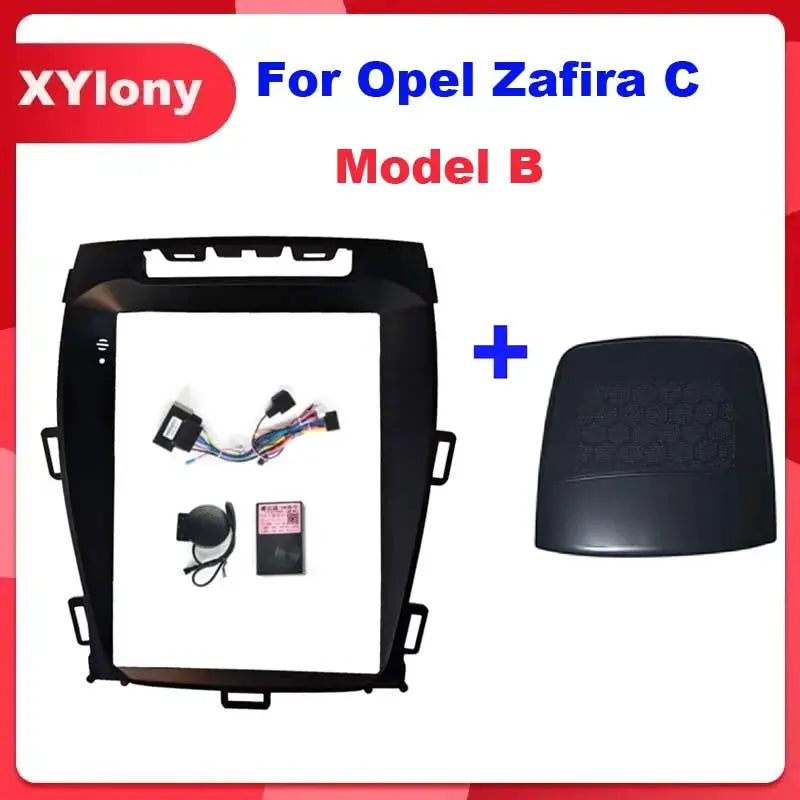 9.7 Inch Plastic Frame for Opel Zafira C Vauxhall Zafira C Car Radio Without Screen by InterCyprus Trading Ltd