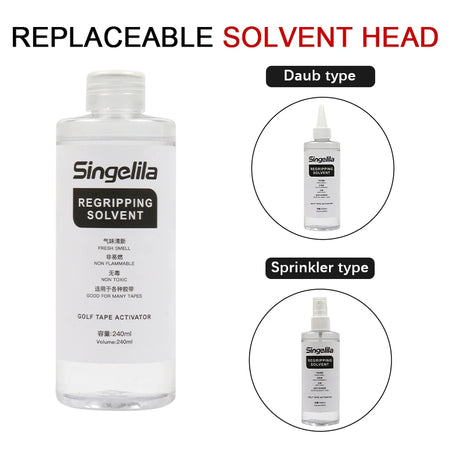 Grip Solvent GJ-104 &ndash; Quick And Easy Golf Club Regripping