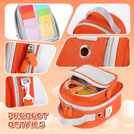 Hard Leather Case For Yoto Mini Music Player Card Storage