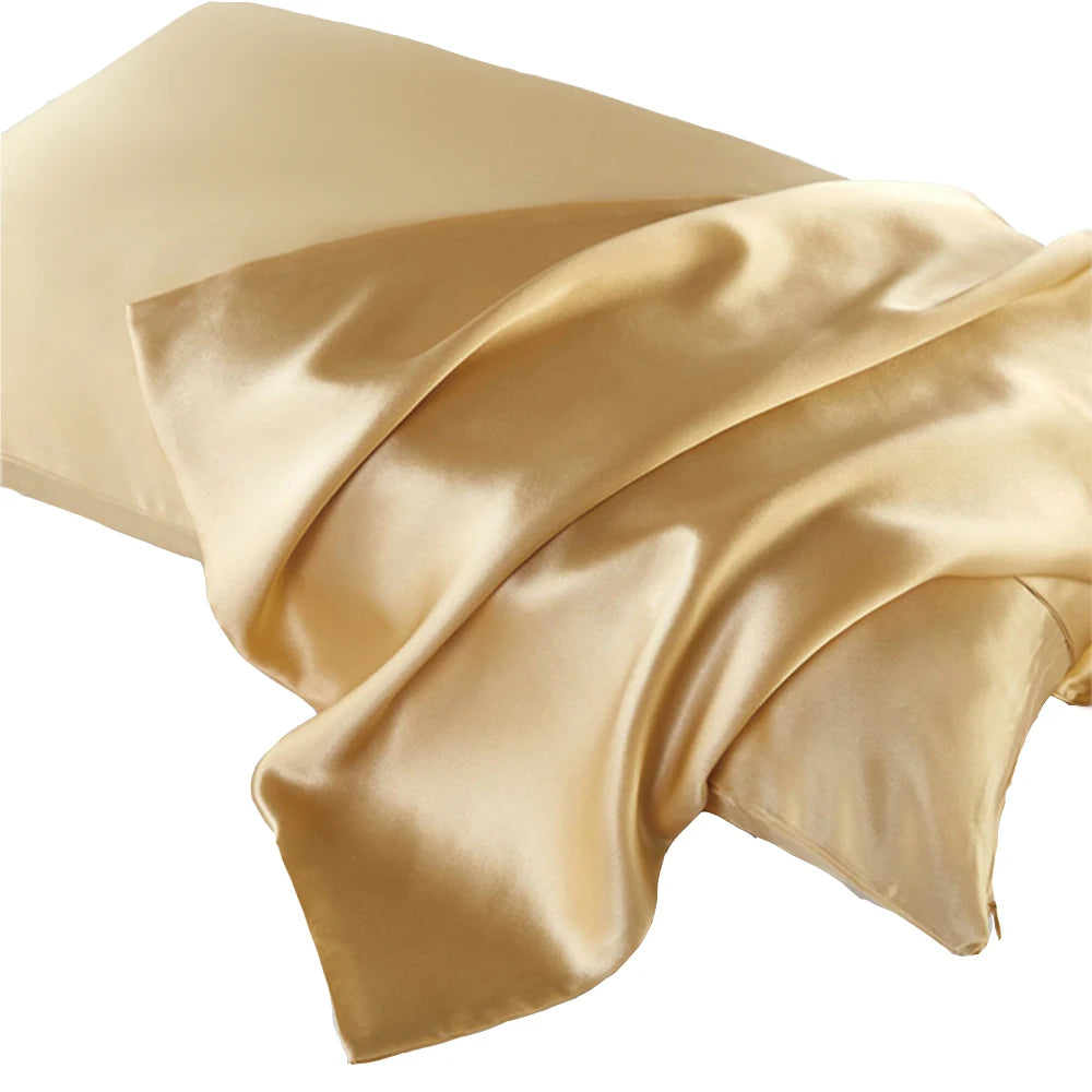 100 Percent Double-Sided Pure Silk Pillowcase &ndash; Luxurious Skin Benefits