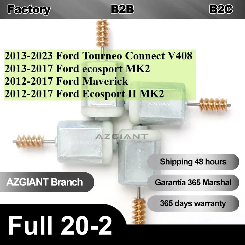 Central Locking Motor 12V Metal Replacement for Ford Tourneo Connect and Related Models