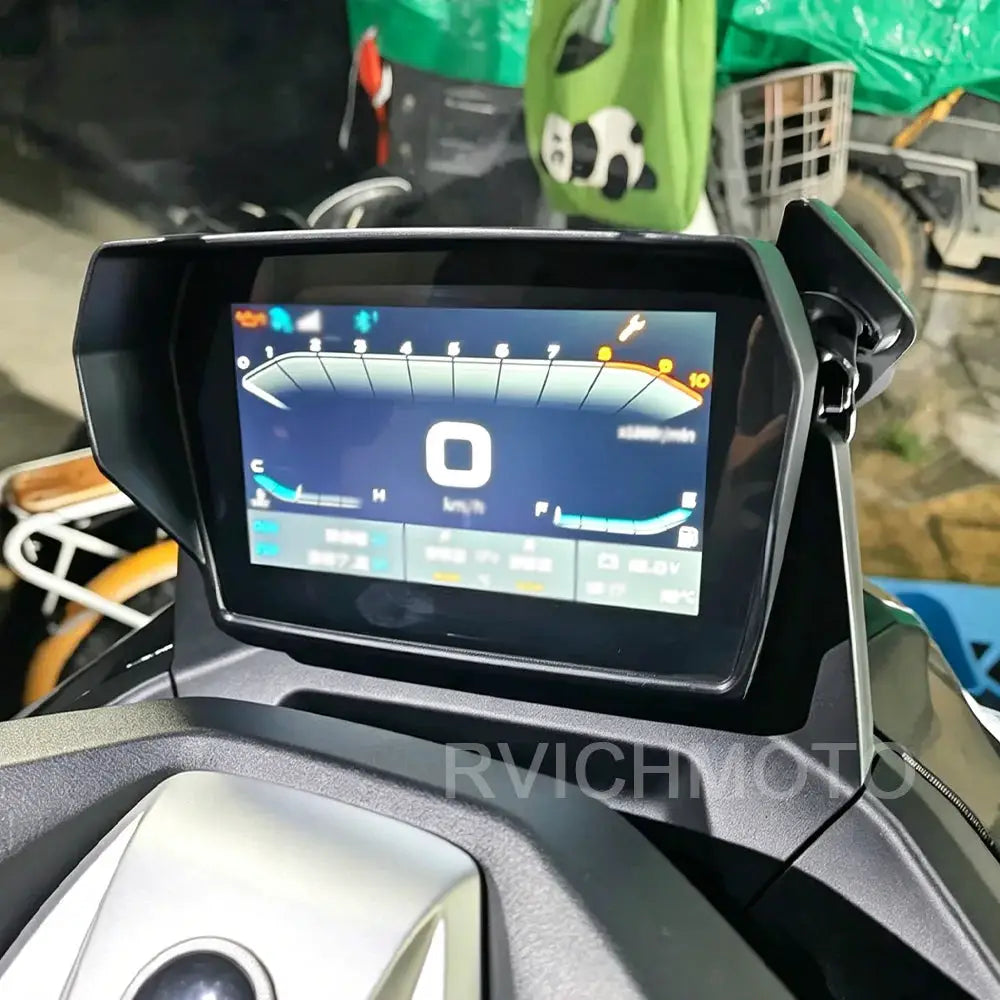 Fit For VOGE DS900X DS625X DS525X SR4MAX SR250GT Motorcycle Instrument Hat Sun Visor Meter Cover Screen Sunshade Guard Protector by InterCyprus Trading Ltd