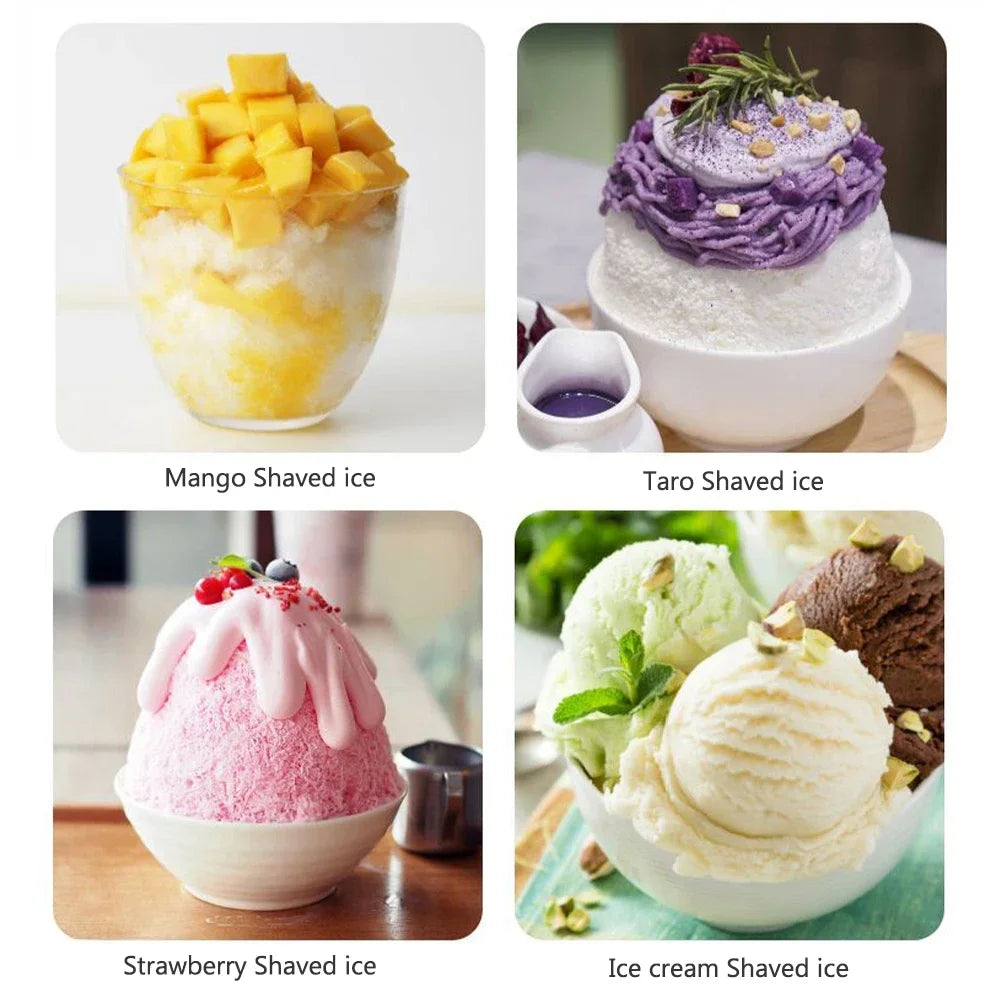 Mini Ice Crusher &ndash; Hand Operated Shaved Ice Maker