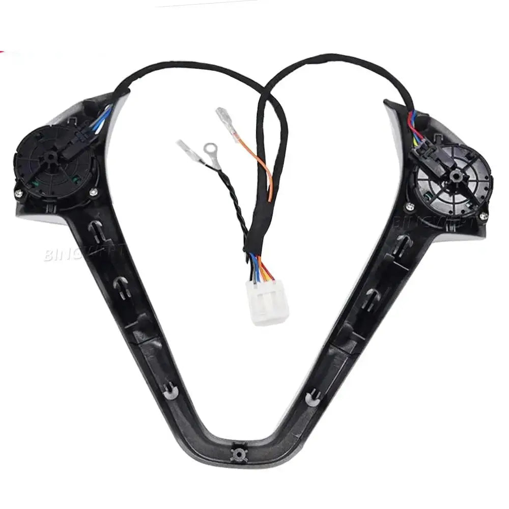 Multi-Function Steering Wheel Audio Cruise Control Switch Kit For Ford Fiesta MK7 MK8 Ecosport 2013-2015 Wth Backlight Button by InterCyprus Trading Ltd