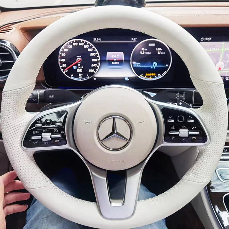 Оплетен калъф за волан за Mercedes-Benz W177 W247 C-Class