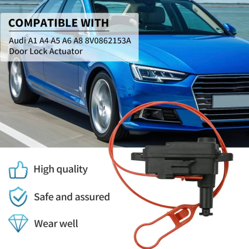 Fuel Filler Flap Actuator for Audi A3 A4 A5 A6 RS3 Part 8V0862153A 8V0862159A