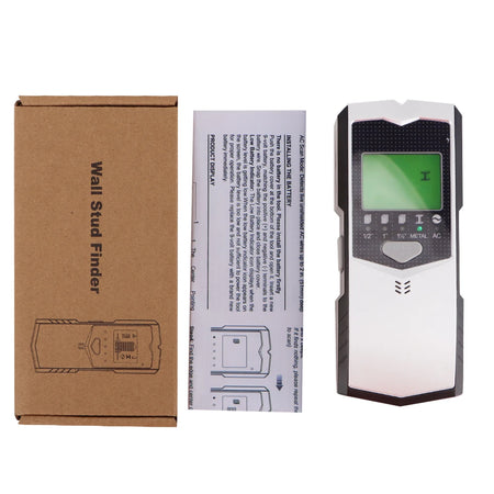 Multifunctional 5 in 1 Wall Detector &ndash; Accurate Depth Tracking