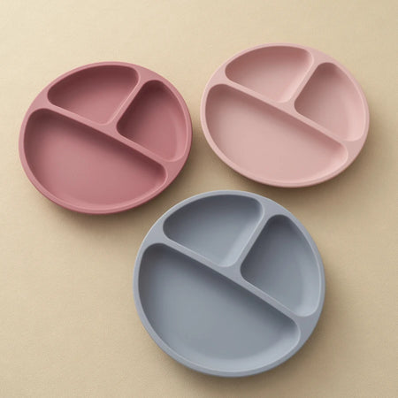 BPA Free Silicone Suction Plate for Babies