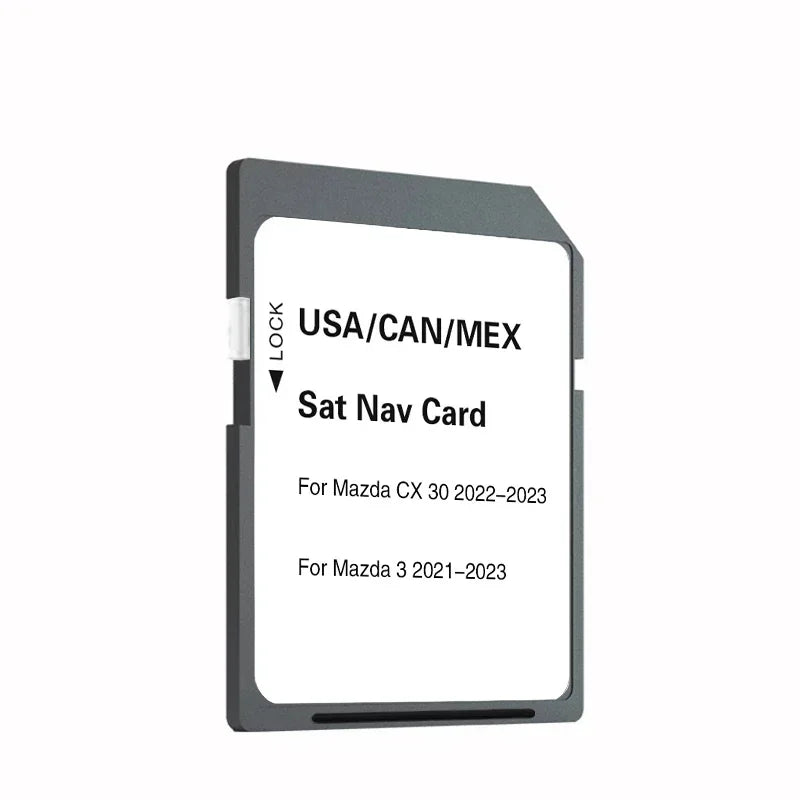Mazda 3 2021 2022 2023 GPS SD Card &ndash; USA CAN MEX Maps