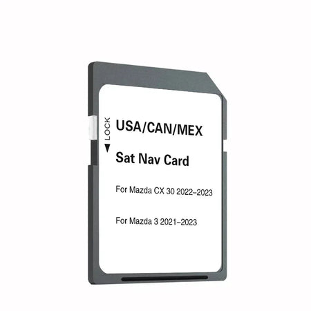 Mazda 3 2021 2022 2023 GPS SD Card &ndash; USA CAN MEX Maps