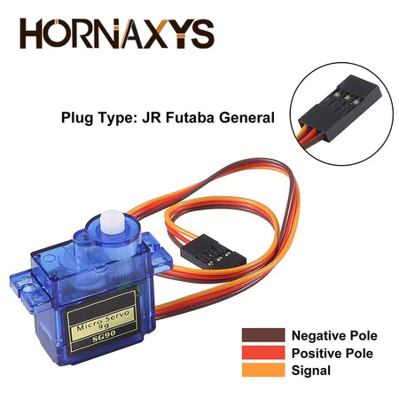 SG90 9G Micro Digital Servo Motor &ndash; Precision Control with 180/360 Degree Rotation