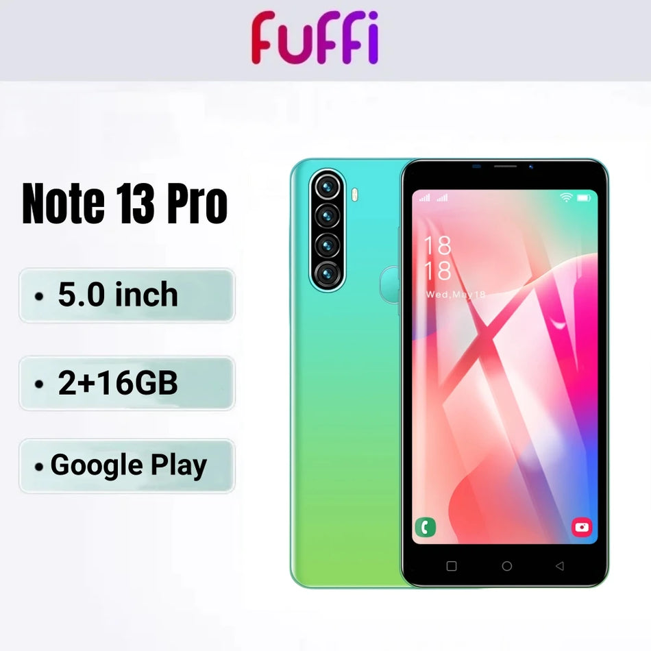 FUFFI-Note 13 Pro &ndash; Compact Dual SIM Android Smartphone