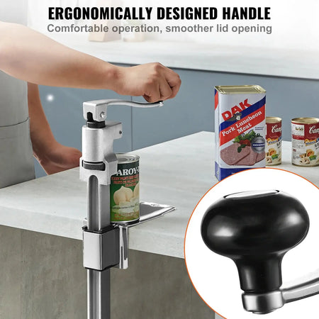 Commercial Table Can Opener With Adjustable Height