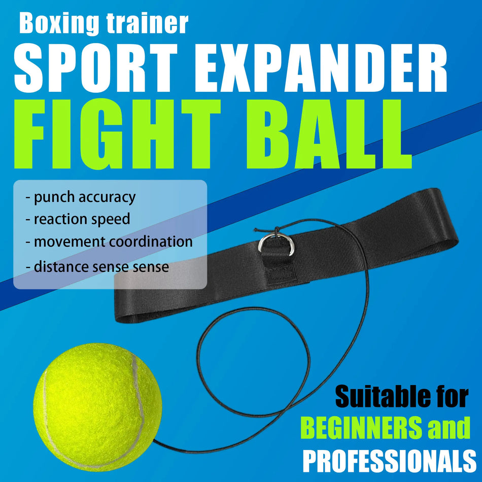 Ballon de vitesse de boxe monté sur la tête pour un entraînement agile et des exercices de réaction