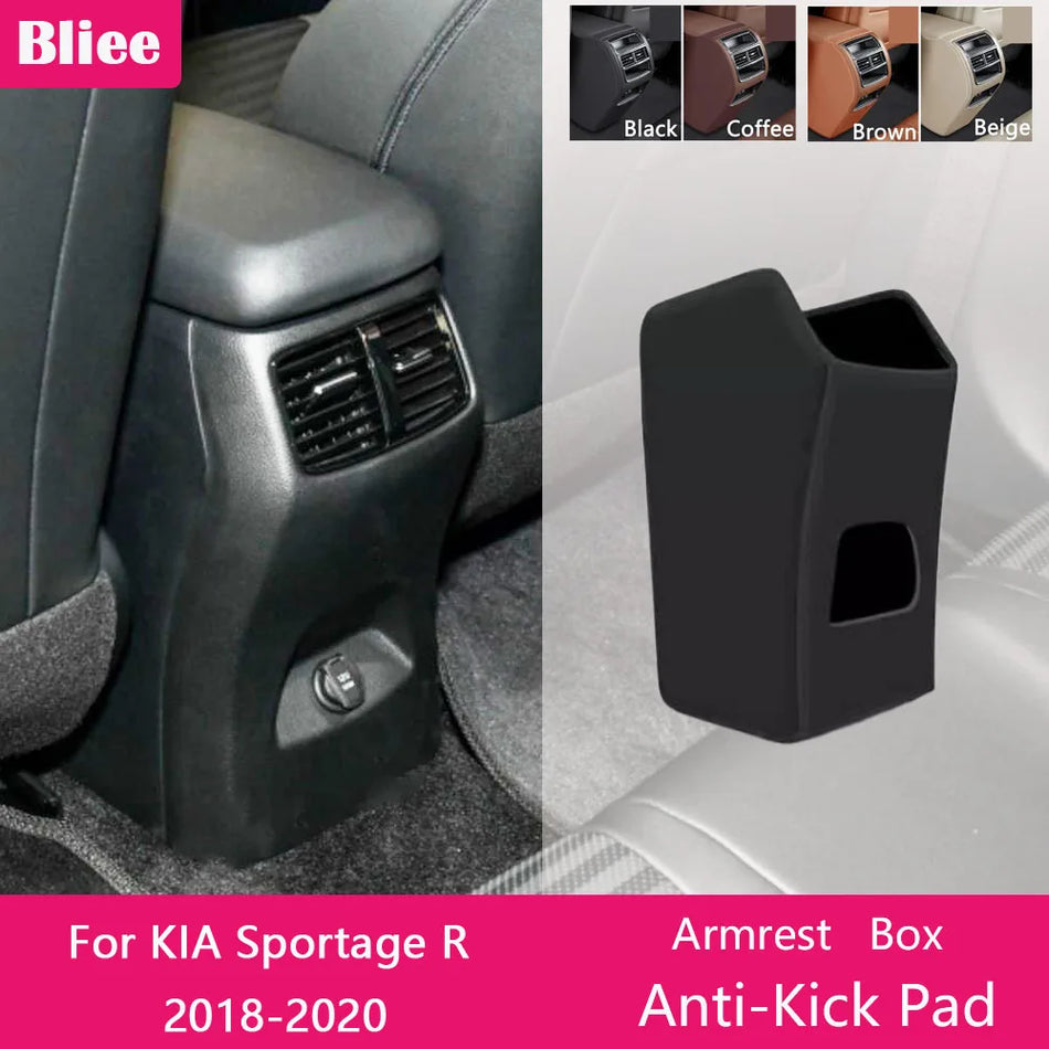 Kia Sportage R Descansabrazos Trasero de Microfibra de Cuero 2018 2019 2020