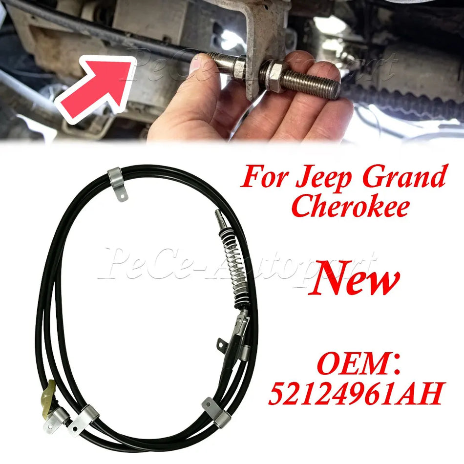 Cable delantero del freno de estacionamiento para Jeep Grand Cherokee 52124961AH