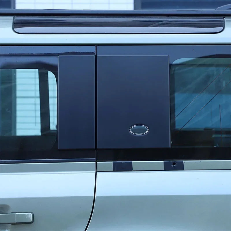 Defender 110 130 Modanatura Pannello Finestrino Posteriore ABS Fibra di Carbonio