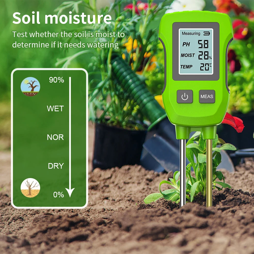 Handheld Soil Detector SGS07 &ndash; Accurate 3 in 1 Soil Analysis