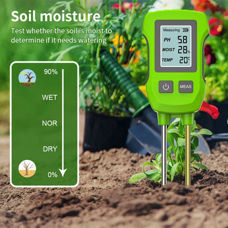 Handheld Soil Detector SGS07 &ndash; Accurate 3 in 1 Soil Analysis