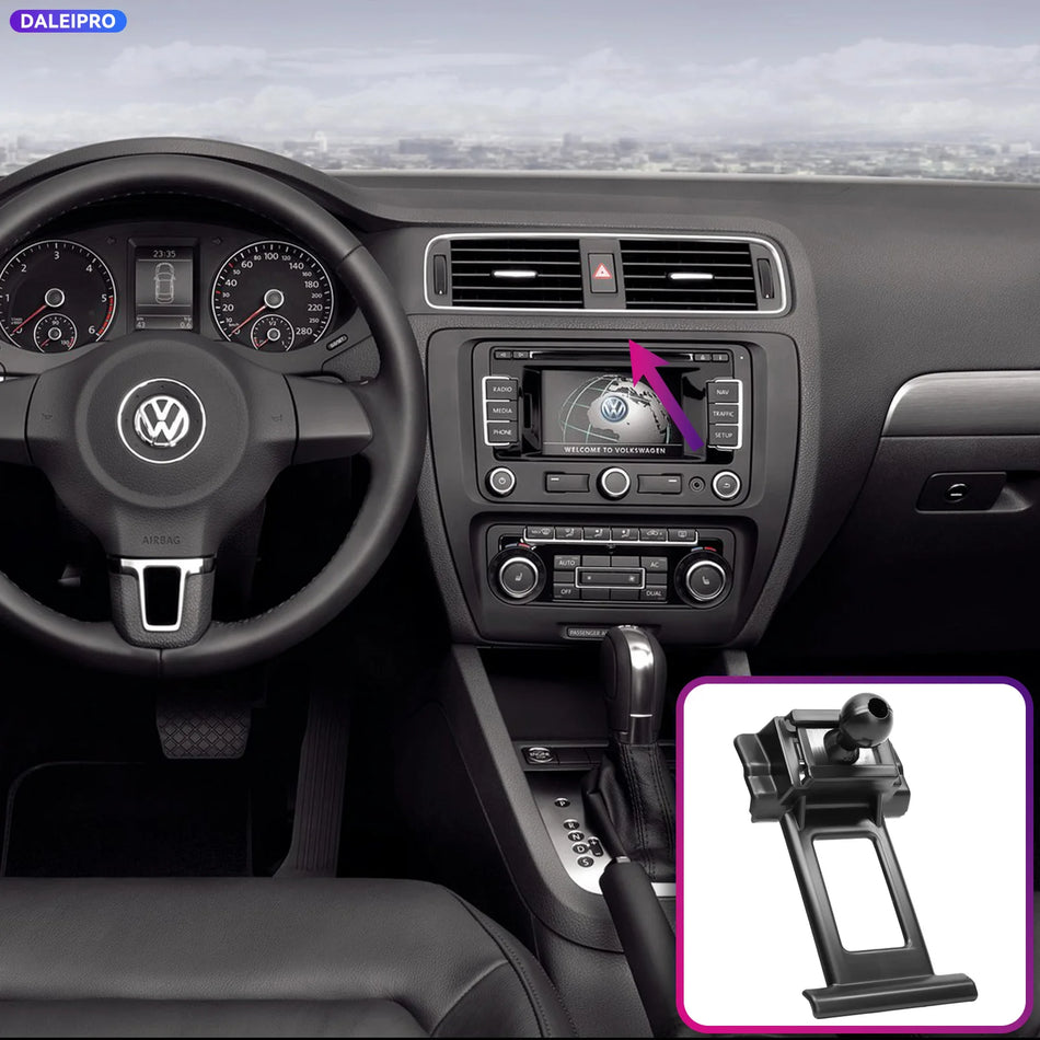 Държач за телефон в кола с 66W зареждане за VW Jetta MK6 2011-2014