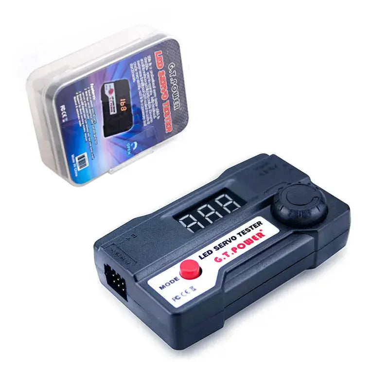 Digital Servo Tester / ESC Consistency Tester Steering Gear Measurement for FPV RC Helicopter Airplane Car Servo Tester Tool by InterCyprus Trading Ltd