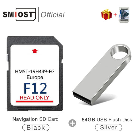 HM5T-19H449-FG Sync2 SD Card - UK Europe Maps 64 GB CHINA / for Ford F12 withUSB
