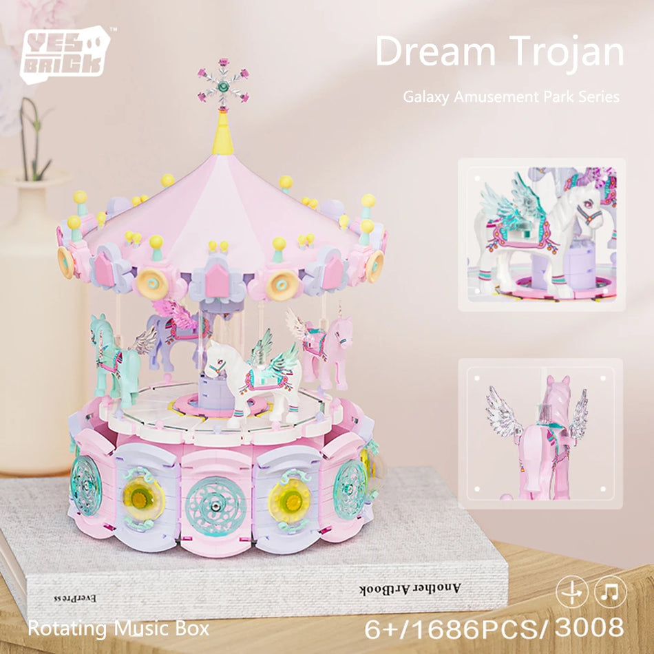 Wltoys 1686 1688 Building Blocks &ndash; Rotating Music Box