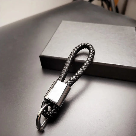 1pcs Metal Key Rings Hand Woven Keychain &ndash; Car Logo Holder