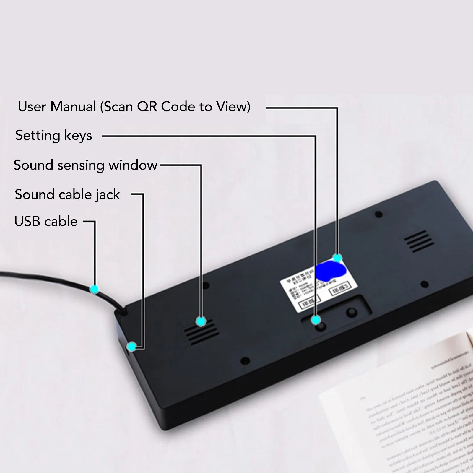 Music Spectrum Display 5V &ndash; Long Life And 7 Color Effects