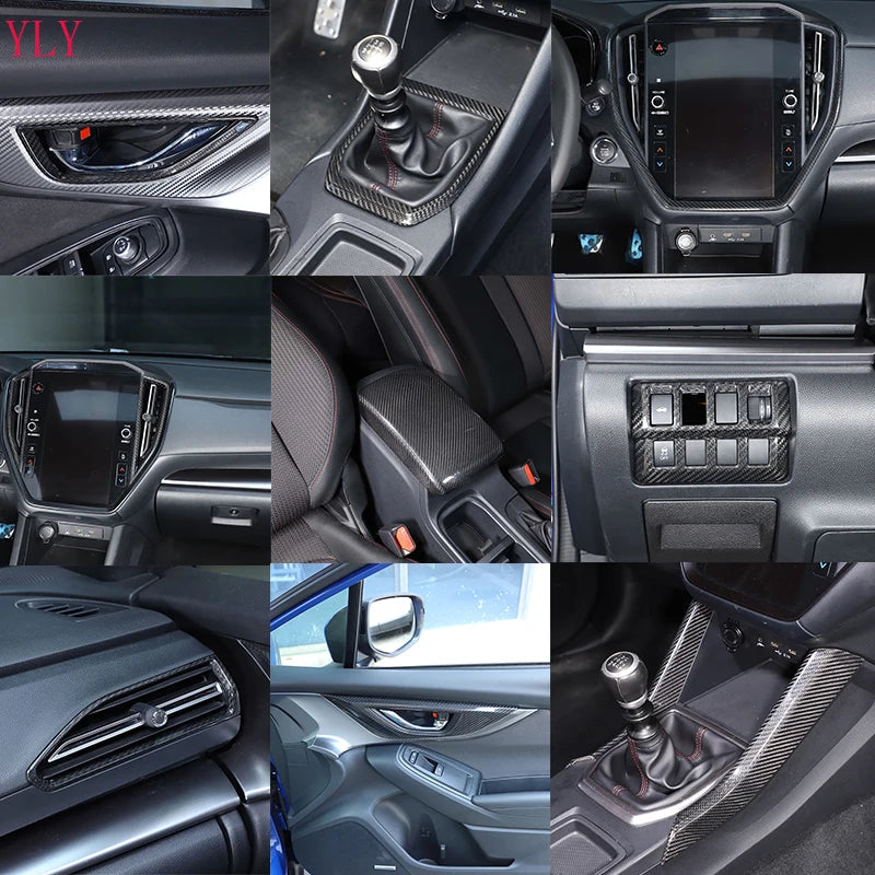 Osłona ramy konsoli z włókna węglowego Subaru WRX 2022 2025