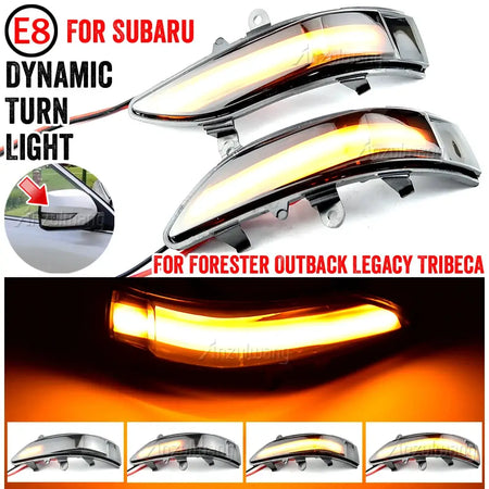 LED Side Mirror Turn Signal Lights for Subaru Forester Outback by InterCyprus Trading Ltd