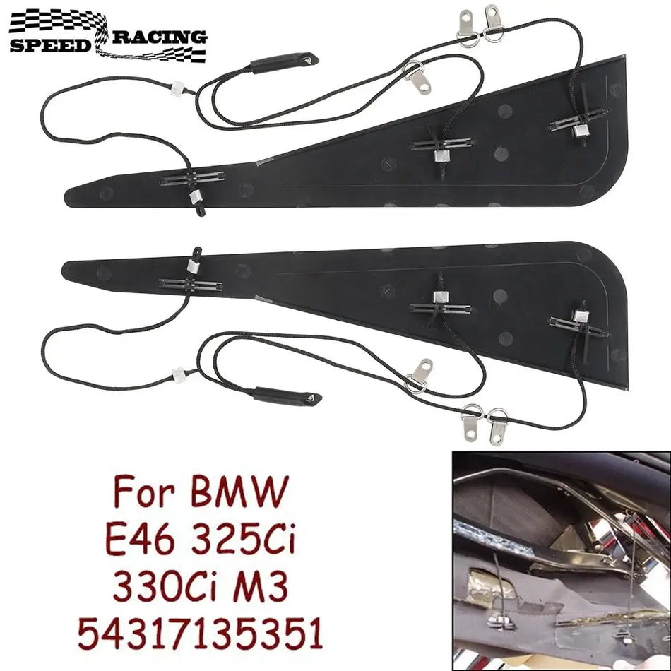 54317135351 Convertible Roof Top C Column Repair Kit For BMW E46 323ci M3 330ci 325ci 2000-2006 Sunroof Assembly Repair Kit by InterCyprus Trading Ltd