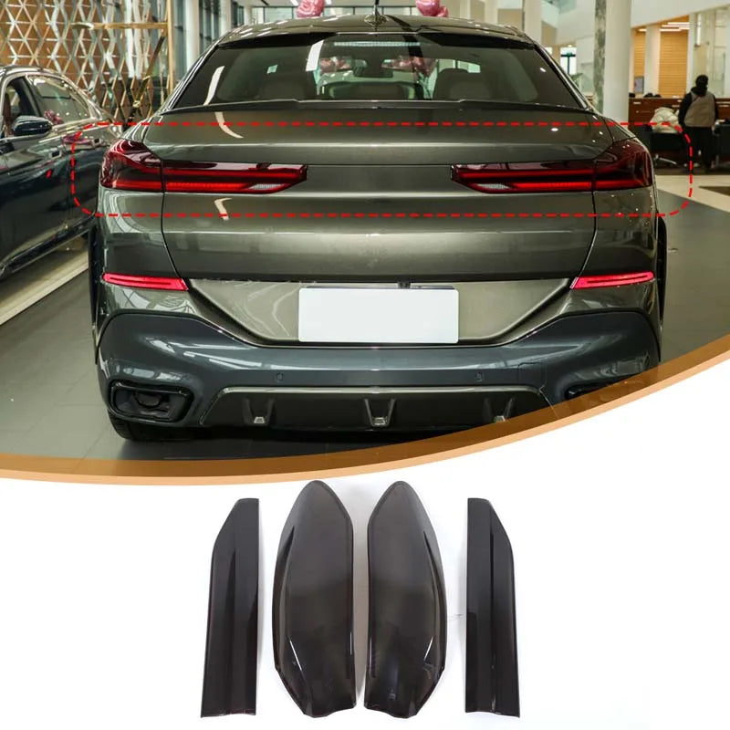 Tagatulede kaitsed BMW X6 G06 X6M F96 ABS must vastupidav 4-osaline komplekt 2020-2025