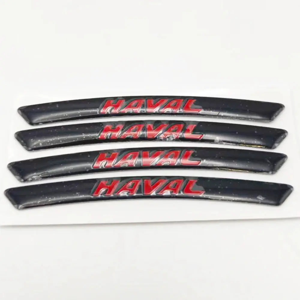 3D Aluminum Wheel Hub Emblems for Chery Tank Geely MG Lynk Co Haval by InterCyprus Trading Ltd
