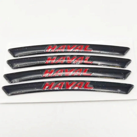 3D Aluminum Wheel Hub Emblems for Chery Tank Geely MG Lynk Co Haval by InterCyprus Trading Ltd