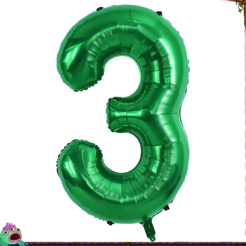 My Singing Monsters Birthday Party Decorations &amp; Tableware Balloon-32inch-3 / CHINA